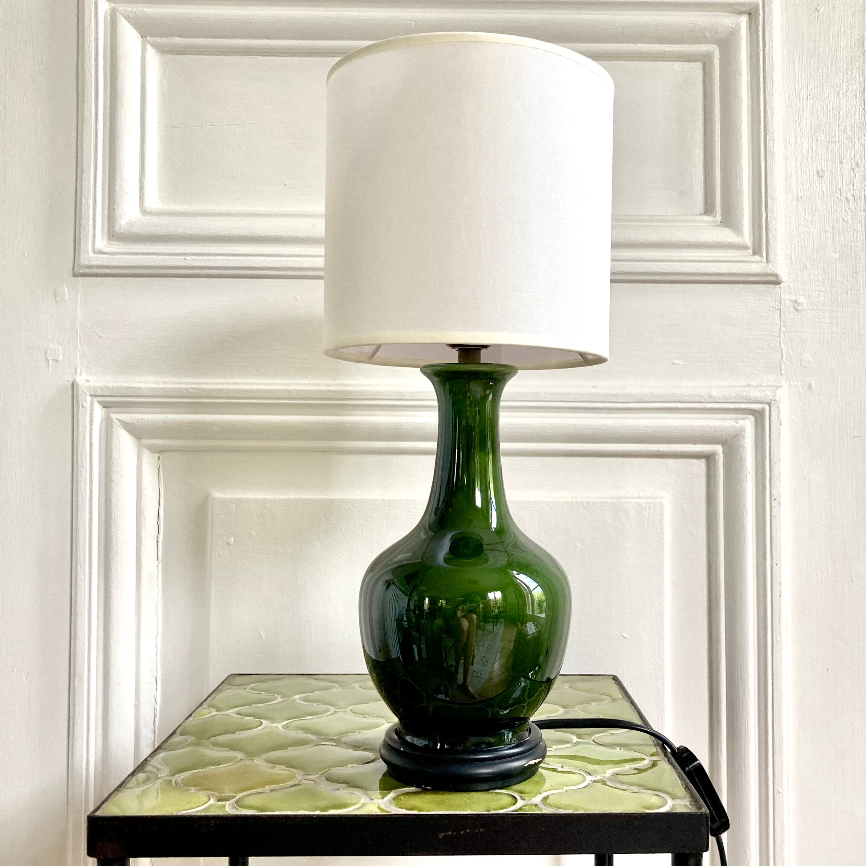 Vintage ceramic lamp