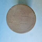 Set of 6 jean dubost glazed stoneware glasses in Noron