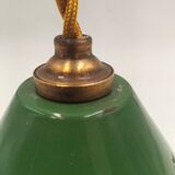 Enamelled sheet metal cone suspension
