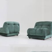 Set Mimo padova Nuvolone lounge chairs- Rino Maturi , Italy 1970s