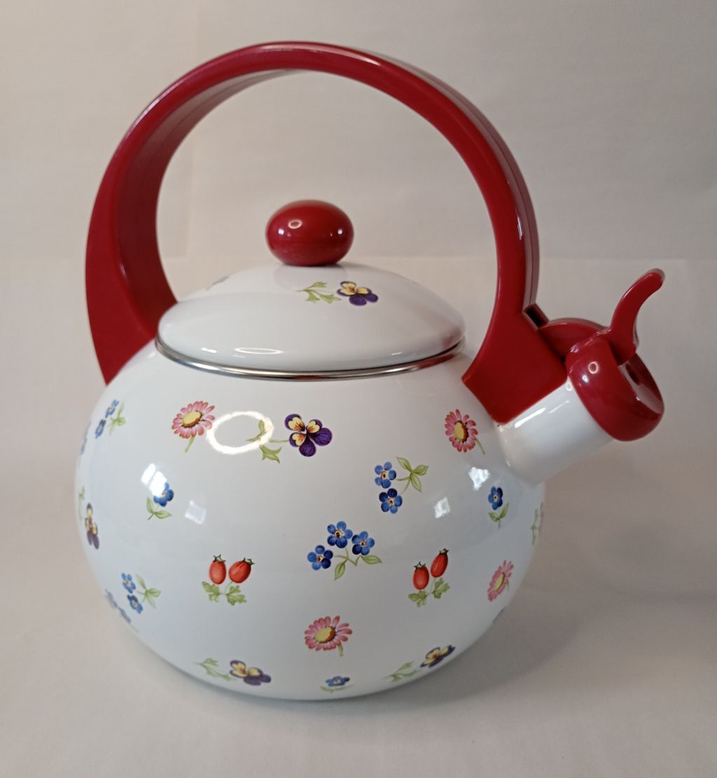 Bouilloire en émail Villeroy & Boch Petite Fleur