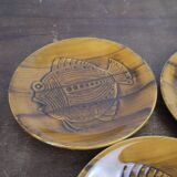 Three plates Fish Longchamp