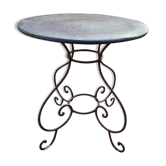 Iron garden table