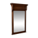 Very large trumeau mirror from the Art Nouveau period in mahogany / h 196cm
