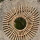 Rattan sun mirror 70'