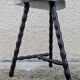 Modernist Half Moon Ball Stool 60/70 Vintage Plant Stand