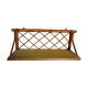 Bamboo wall shelf