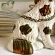 Chien, cavalier king charles en faïence staffordshire n°6, vers 1860