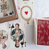 Box of 2 decks of Napoleon cards 1969