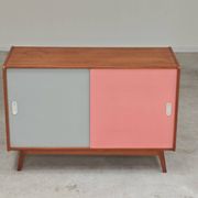 U-452 pink sideboard by Jiri Jiroutek for Interier Praha 1960