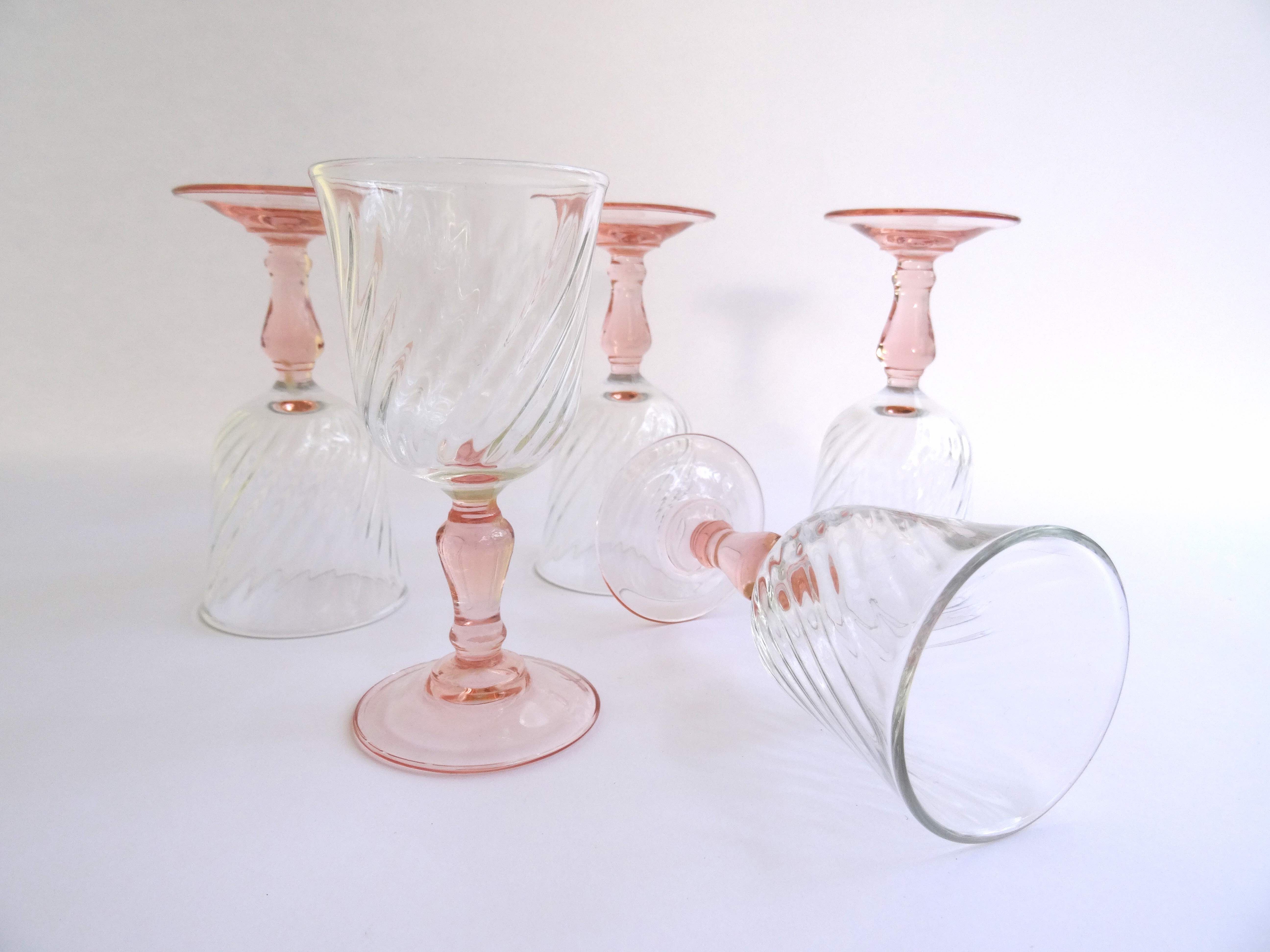 Verres à liqueur avec pieds Rosaline
