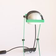 Lampe de table verte « Sintesi » d’Ernesto Gismondi pour Artemide, 1976.