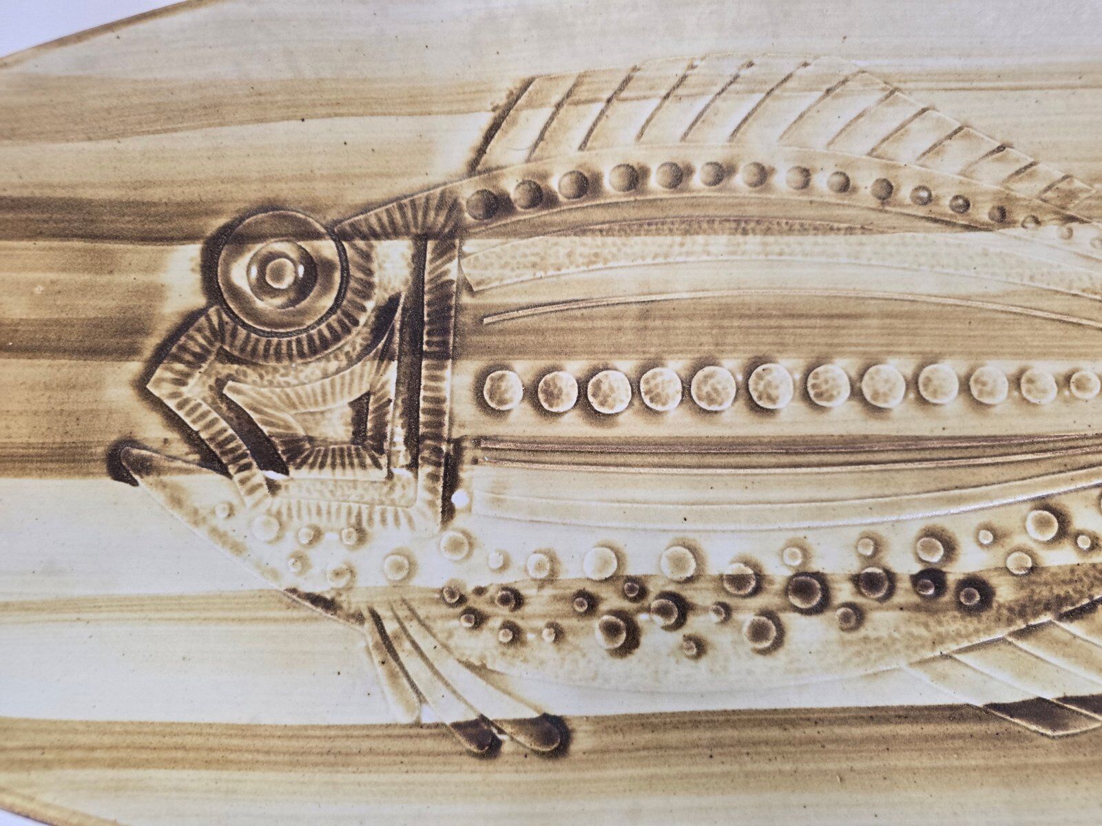 Table service fish by Roger Picault for Longchamps, 1970