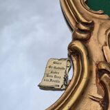 Rococo mirror in gilded wood