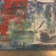 Oil on canvas signed Nathalie Pogarieloff