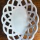 Small ceramic basket from Moustier. signed