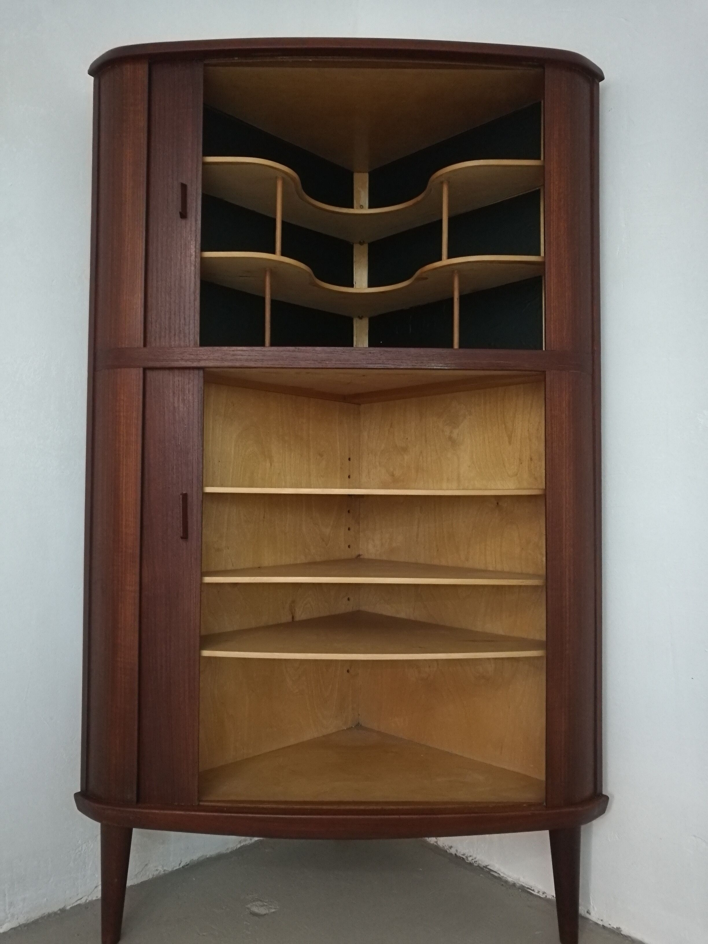 Furniture corner cabinet Scandinavian Skovmand and Andersen