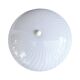 Italian modern ceiling lamp with plexiglass shade, Italy, 1970s/1980s.