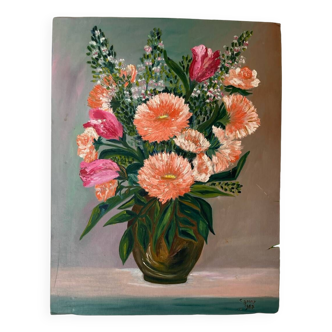 Tableau bouquet de fleurs