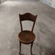 Chaise de bistrot art nouveau