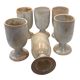 Six cups of sandstone