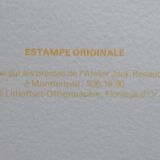 Hans Hartung - Untitled 1976 - Lithograph, 300 copies