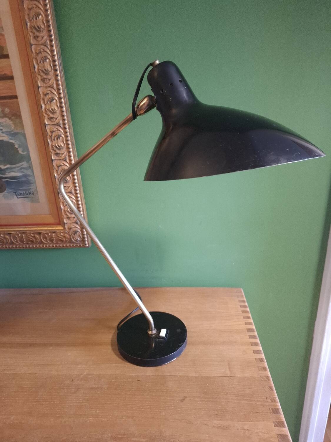 60's lamp Jean Boris Lacroix