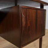 Mid-Century Freestanding Rosewood Desk, Denmark, 1960s