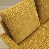 Mustard sofa, Danish design, 1960s, designer: Hans Olsen
