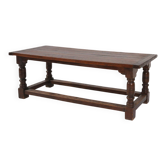Antique solid Oak Table, France, 1850s