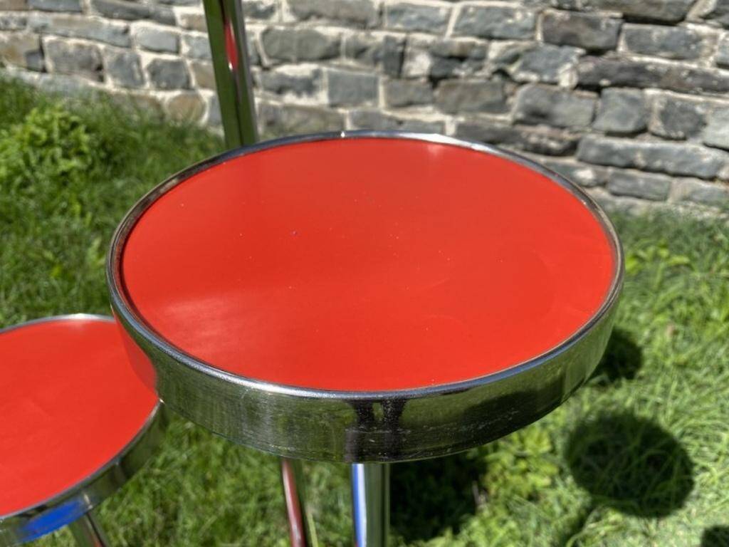 Mid-century design flower stand table H-54 by Jindřich Halabala for Hynek Gottwald