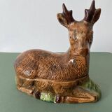 "Chevreuil" porcelain terrine by Michel Caugant