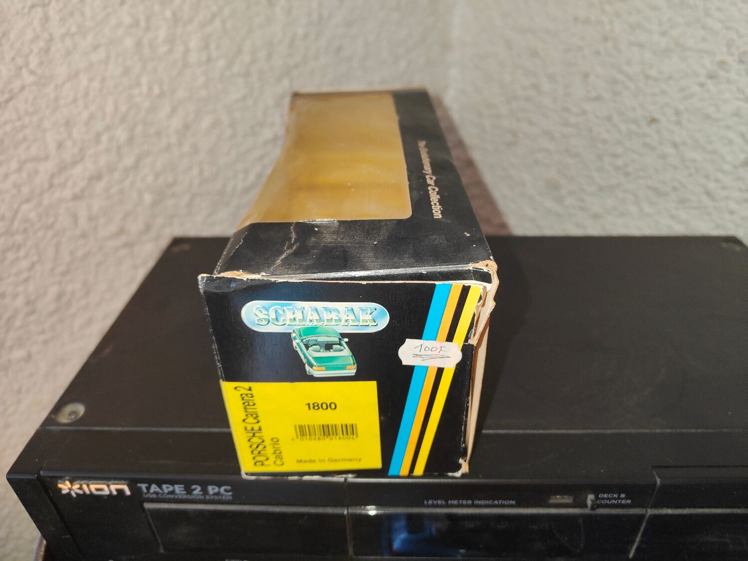 Porsche Carrera 2 Cabrio 1800 Schabak Miniature Car 1/43