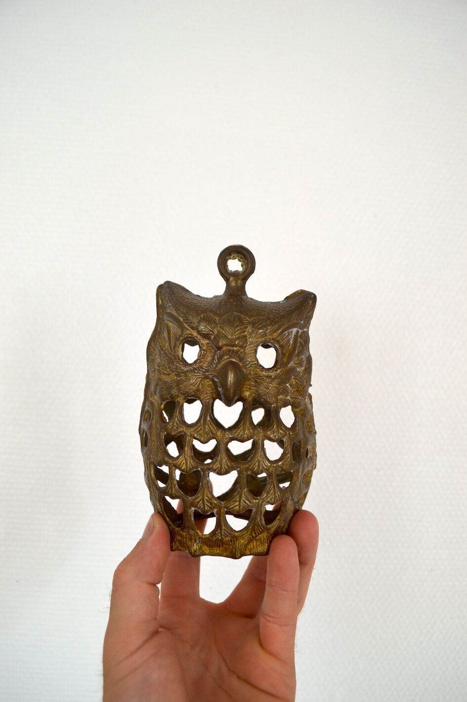 Brass owl