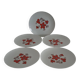 Set of 5 flat plates - Arzberg earthenware - 1960/70