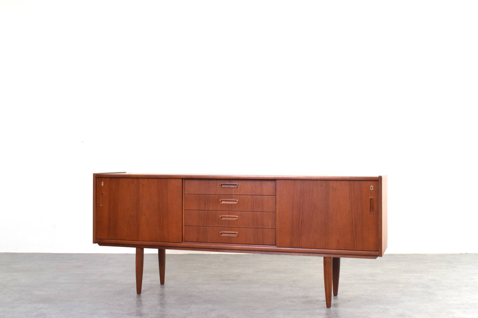 Mid-Century Danish Teak Sideboard, 1960s.