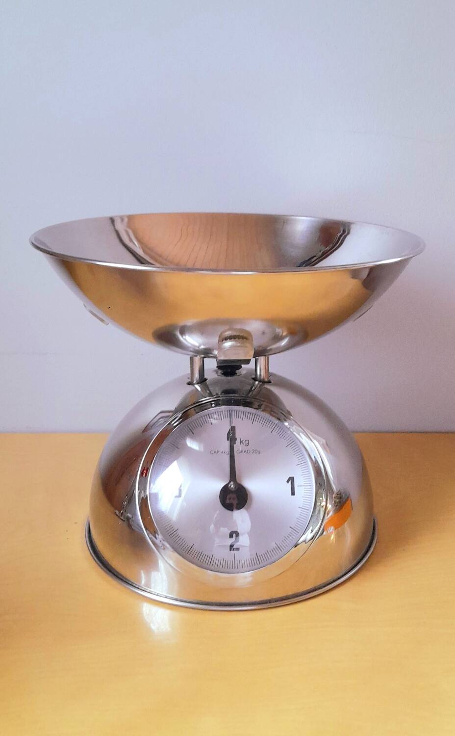 Stainless steel kitchen scale