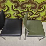 Pair of vintage Lübke 206 armchairs