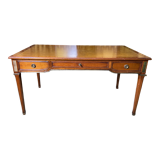 Louis XVI style flat desk leather