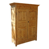 Antique solid pine cupboard