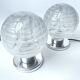 Pair Vintage Space Age Table Lamps from Doria
