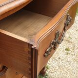 Chest of drawers Louis XV in cherry wood
