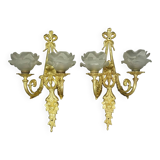 Pair of Louis XVI style sconces