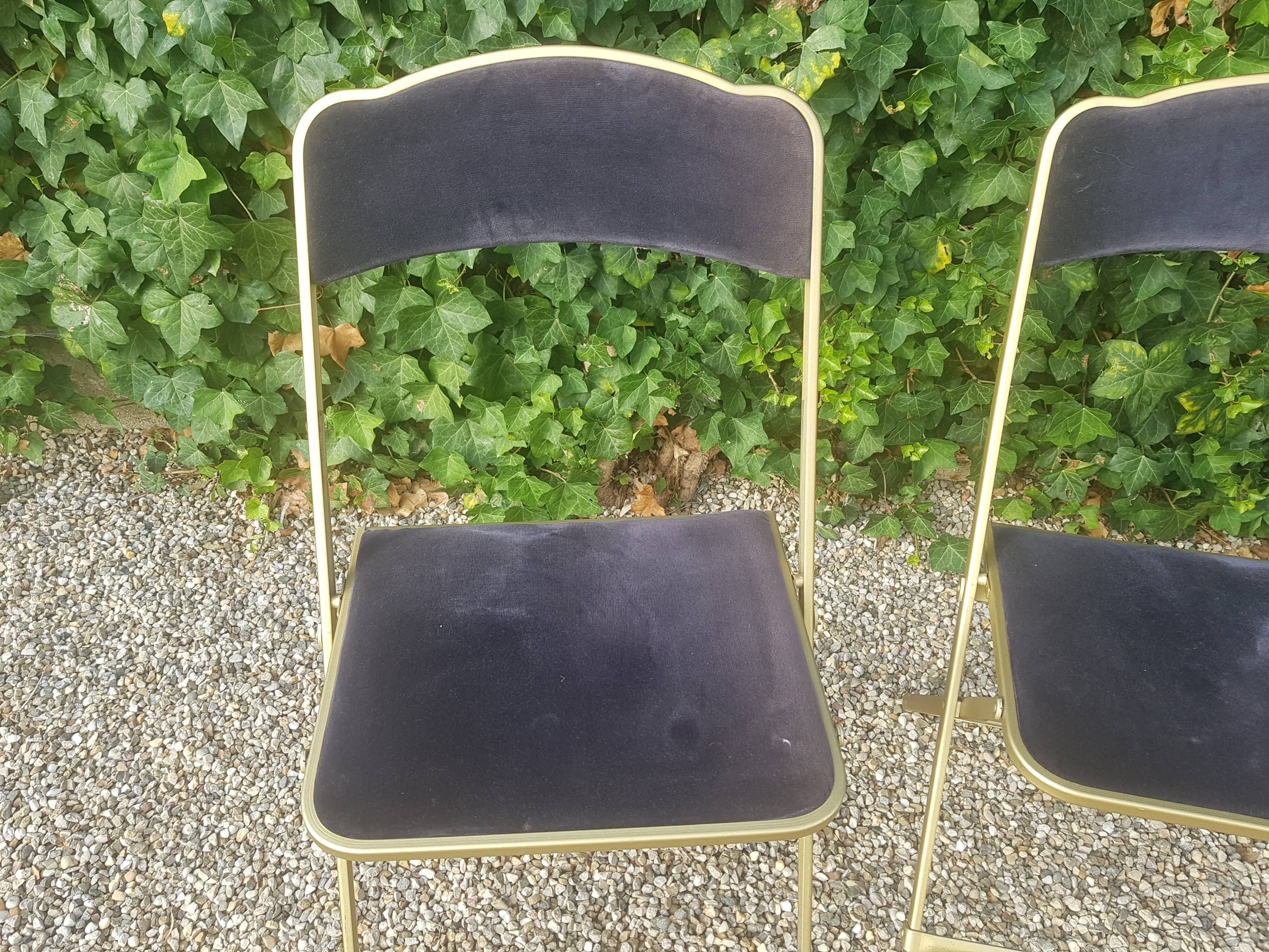 Pair of folding chairs