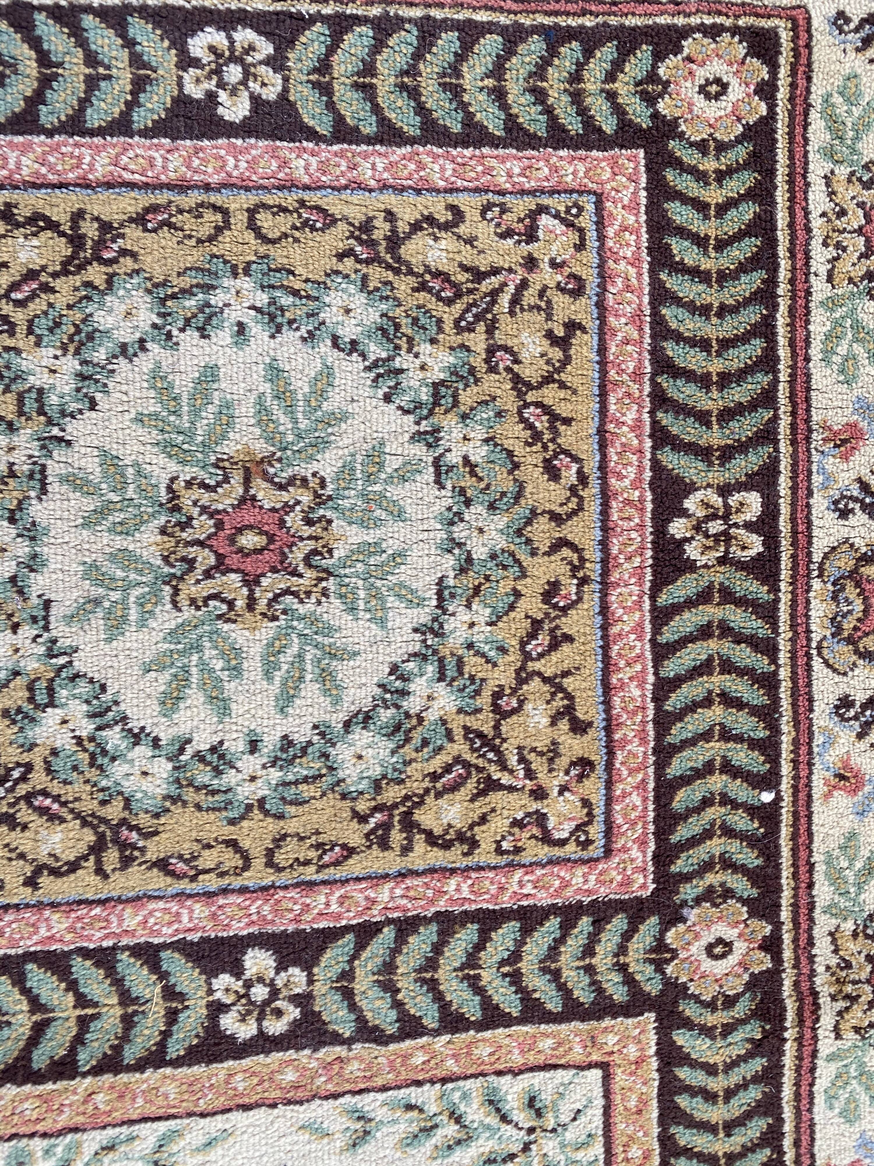 Soapy or aubusson style carpet 70x140 cm