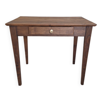 Old farmhouse-style side table