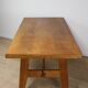 Table de repas de René Gabriel en chêne, 1950