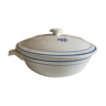 Tureen from the Gien factory model Noirmoutier