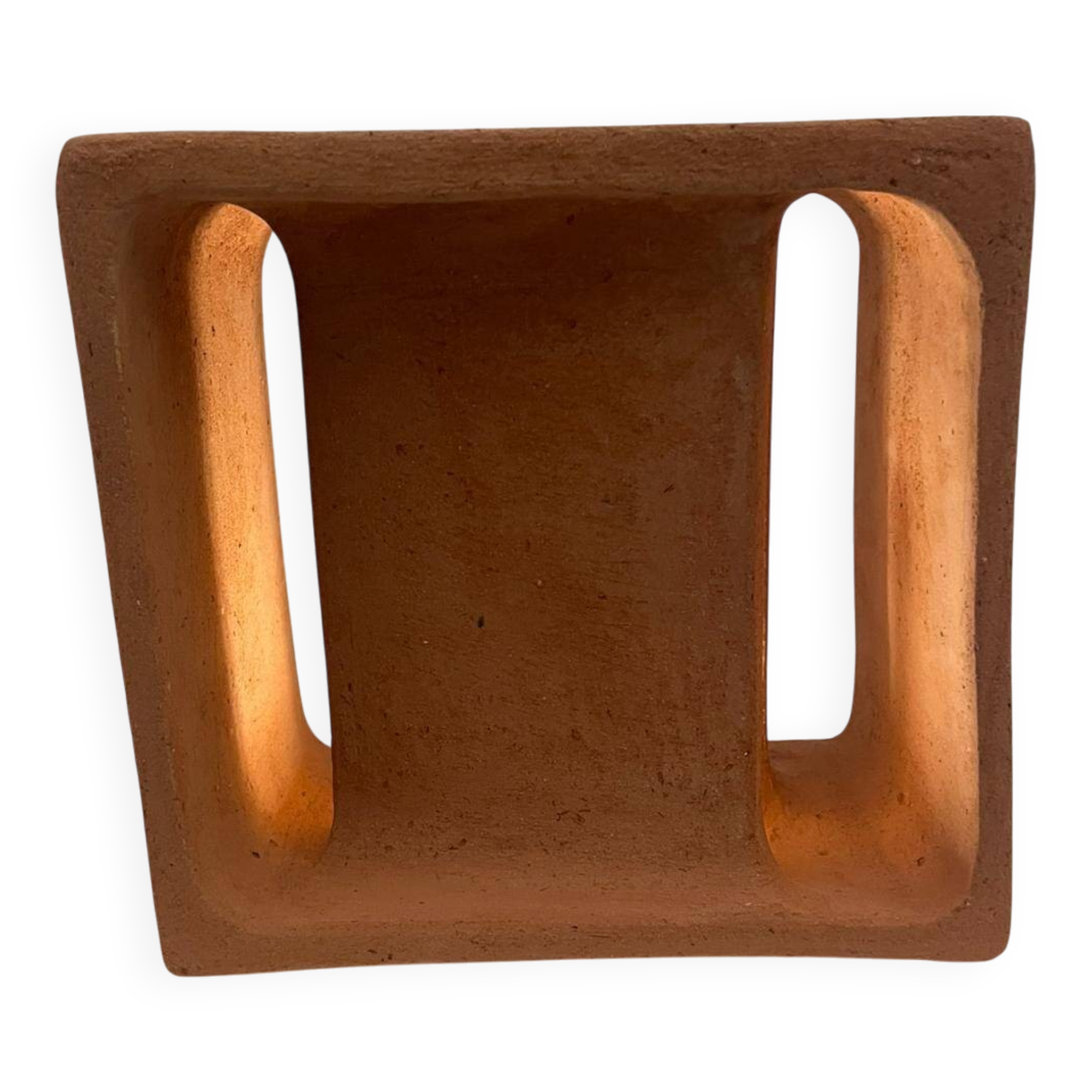 Sculptural lamp "block"