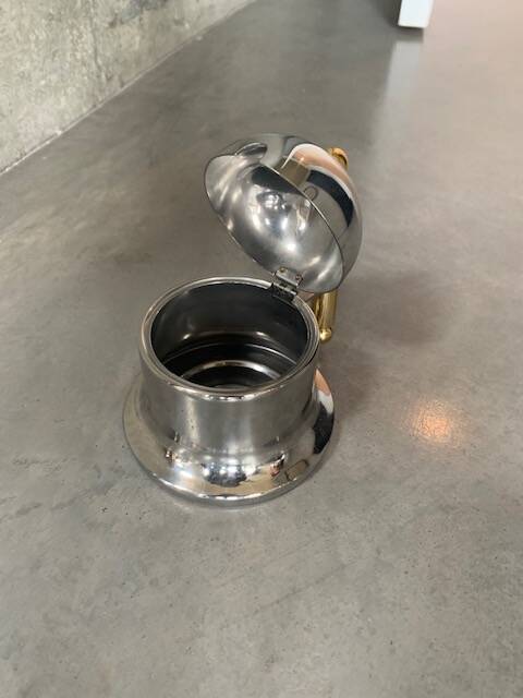 4 Postmodern Espresso Cups Kontessa Series + Saucers and Sugar Bowl